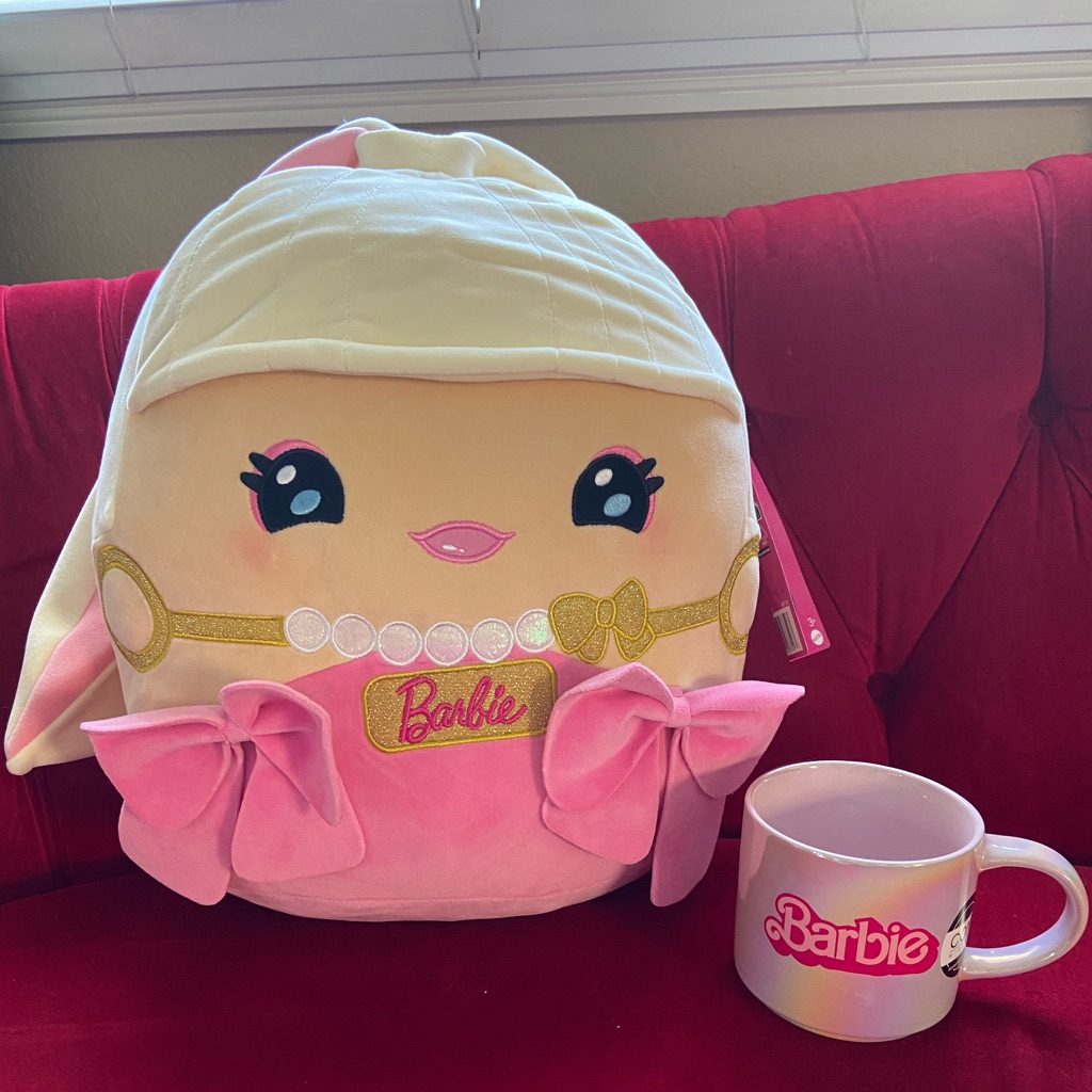 Barbie Bundle Barbie Plush And Barbie Mug